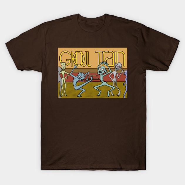 Ghoul Train T-Shirt by DancingSorcerer